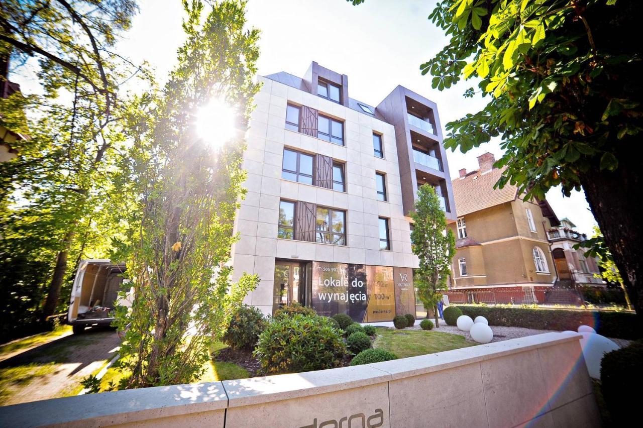 Grand Apartments - Prestigious Apartment Sopot Victoria Residence المظهر الخارجي الصورة